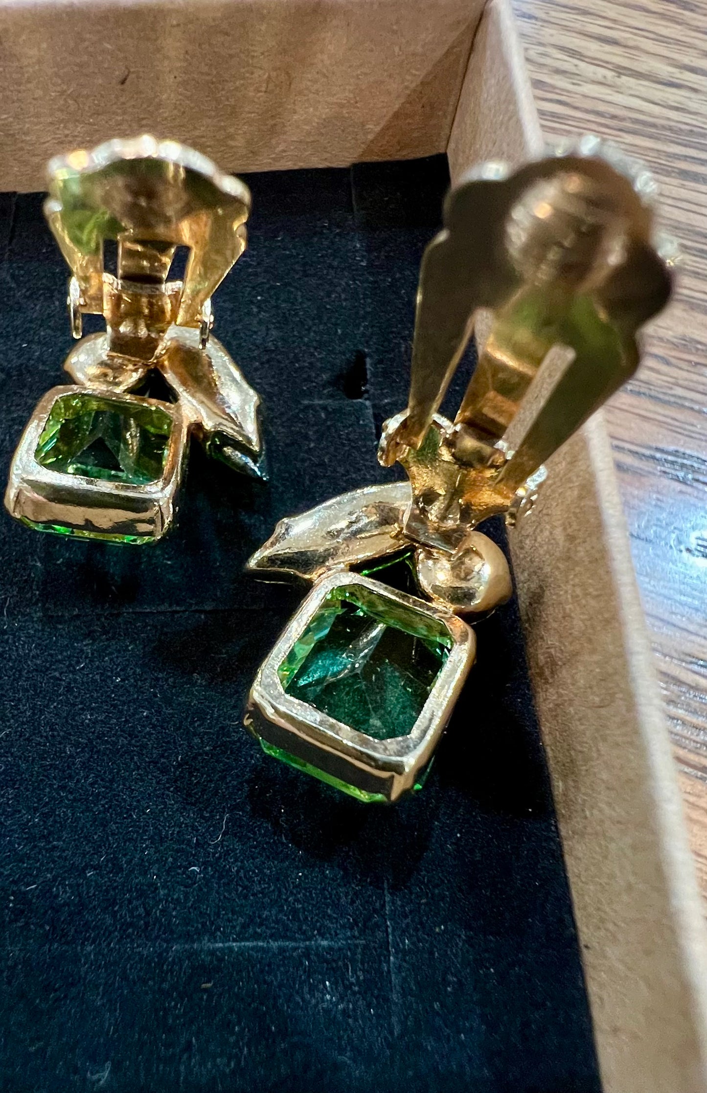 Uranium Glass Earrings