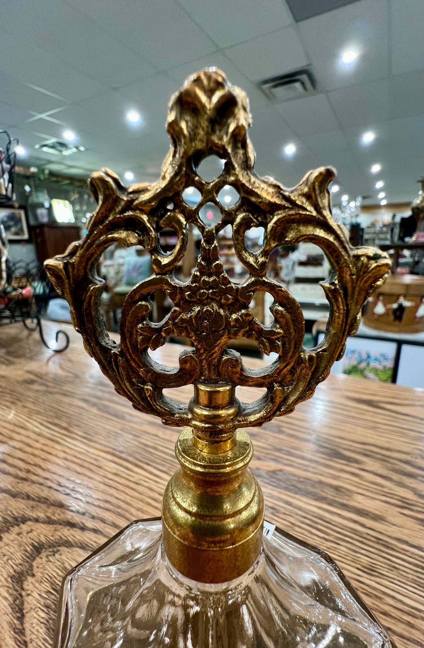 Antique Perfume Bottle with dropper