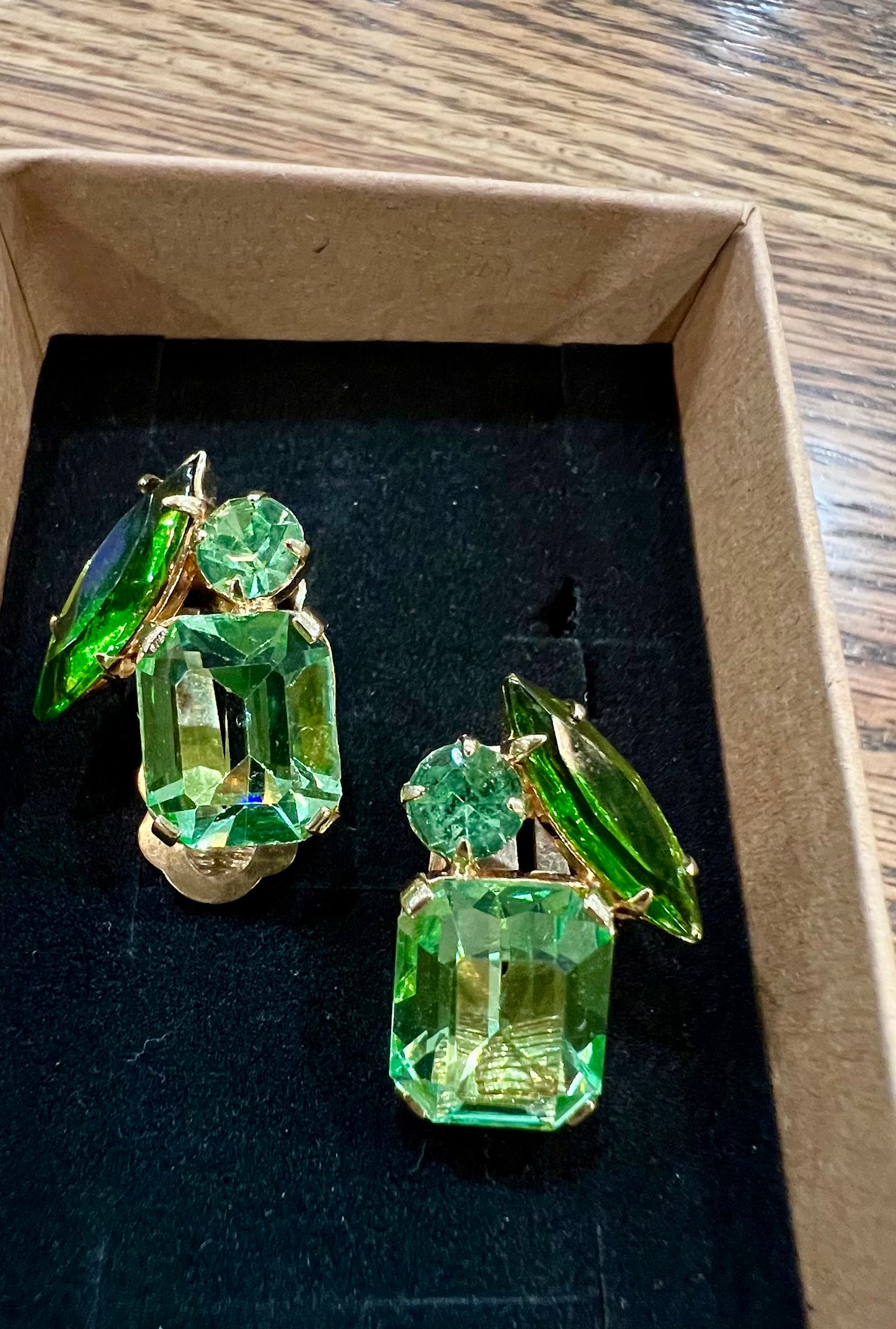 Uranium Glass Earrings
