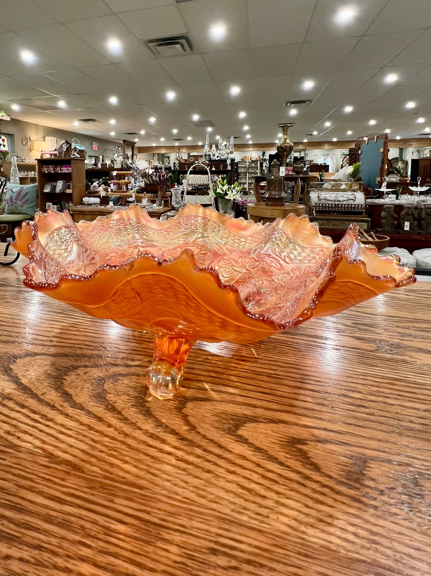 Carnival Glass Bowl