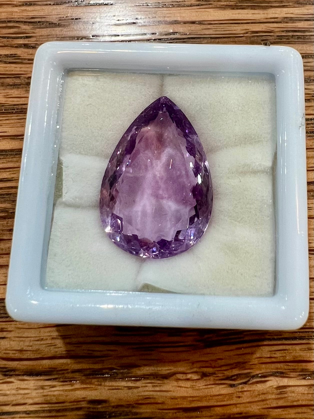 27.25 Natural pear amethyst